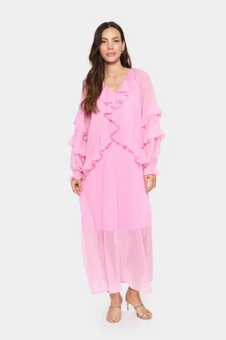 Kleid Lockere Passform Begonia Pink pink