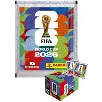 Panini Sammelkarte Panini WM 2026 Sticker Tüte oder 50er Box Display FIFA World Cup, Chance auf exklusive Extra-Sticker