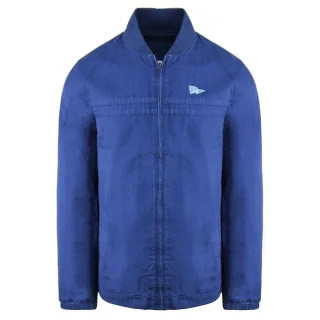 Vans von der Wand Langarm Reißverschluss UP -Halshälfte Blue Herren Jacke V0PIFWC