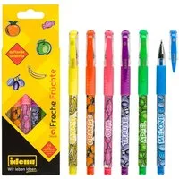 Idena Gelroller Idena 512169 - Freche Früchte, 6 Gelstifte, 0.8 mm Stärke, mit Duft