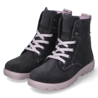 Ricosta Schnürstiefeletten ANNI  Grau - Gr. 26 -  Textil