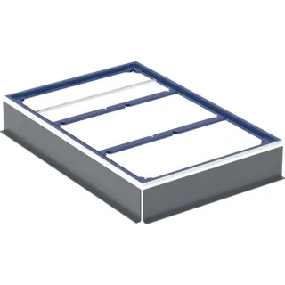 Geberit Duofix Installationsrahmen für Duschfläche 150-180 cm, für zehn Füße: 150x100cm,, 551524001 551524001