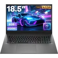 MENGHU 18,5 Zoll Laptop Intel Core i9 8-Kern 16GB RAM 512GB SSD Fingerabdruck Notebook (Intel® Core™ i9-9880H, 8 GB, 512 GB SSD, 8-core CPU)
