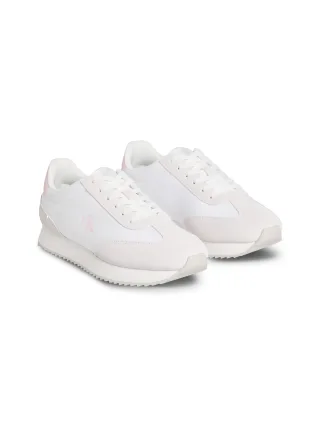 Calvin Klein Jeans Sneaker "RUNNER LACEUP MG NYLON MIX" Schnürschuh, Halbschuh, Runner-Sneaker mit seitlichem CK-Logo