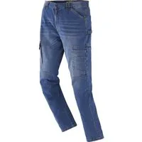 Terrax Workwear Arbeitshose Herren Denim-Arbeitshose