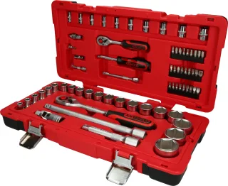 KS Tools 1/4"+1/2" Steckschlüssel-Satz, 68-tlg - 951.0668