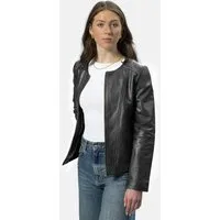 18N62 Lederjacke NEGIVETTE (1-St) aus weichem Leder