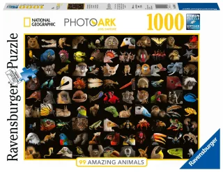 Ravensburger Puzzle 15983 - 99 atemberaubende Tiere [1.000 Teile]