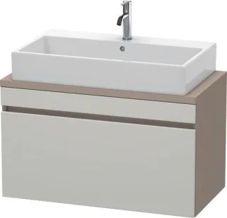 Duravit DuraStyle Konsolenwaschtischunterbau wandhängend Betongrau & Basalt Matt 900x478x512 mm - DS DS530300743