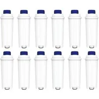 Comedes Wasserfilter 12er Set einsetzbar statt DeLonghi DLSC002, Zubehör für verschiedene Delonghi Kaffeevollautomaten