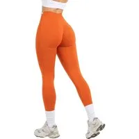 Smilodox Leggings Amaze Pro mit Scrunch-Effekt, High Waist V-Shape Sport & Yogahose Seamless Push Up Booty Fitnesshose Blickdicht Yoga Gym Figurformend