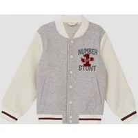s.Oliver Funktionsjacke Indoor-Jacke Collegejacke mit Taftfutter und Kontrastdetails