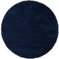 Tapiso Hochflor-Teppich ESSENCE, rund, Höhe: 40 mm, Wohnzimmer, Schlafzimmer, Hochflor, Einfarbig