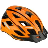 FISCHER Fahrrad Fahrradhelm Urban Sport S/M, Verstellbarer Innenring-System, mit beleuchtetem Innenring-System