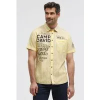 CAMP DAVID Kurzarmhemd mit Brusttasche