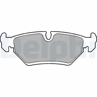 Delphi Bremsbel?ge hinten Jaguar Xj Xjsc Xk