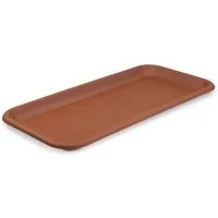 Heimwerkercenter Blumentopf MePla Untersetzer für Pflanzentrog - 47x24 cm - Terracotta