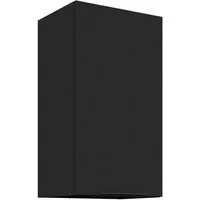 Küchen-Preisbombe Hängeschrank 40 cm Küche SIENA Schwarz Küchenzeile Küchenblock Einbauküche
