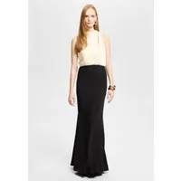 SWING Abendkleid - Abendkleid in Color-Blocking Optik Taillierter Schnitt mit fließendem Rockteil
