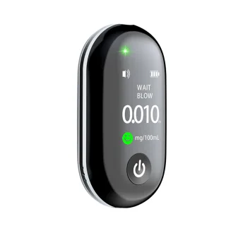 Breathalyzer, Professional-Grade Accuracy Alcohol Tester with USB Rechargeable, Portable Breathalyzer with TFT Digital D