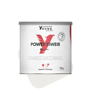Power Eiweiß Dose - Erdbeer-Rhabarber