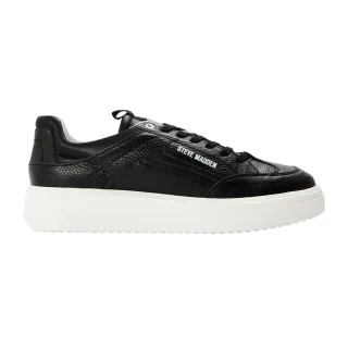 Steve Madden - "Orlando" Sneaker für Herren, Leder (Schwarz)