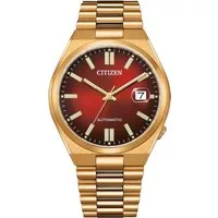 Citizen Automatikuhr TSUYOSA 60h NJ0153-82X, Armbanduhr, Damenuhr, Herrenuhr, Edelstahlarmband, Saphirglas, Datum