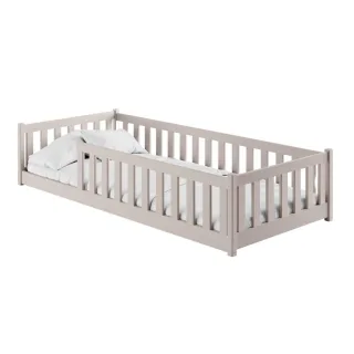 Kids Collective Bodenbett, Kaschmir, Holz, 80x160 cm, Kinderzimmer & Jugendzimmer, Kindermöbel, Kinderbetten, Kindereinzelbetten