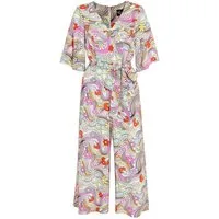 Hell Bunny Jumpsuit Happy daze Retro Vintage 60er 70er Blumen Playsuit Overall