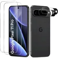SmartUP Displayschutzglas 2X Schutzglas für Google Pixel 11 Pro Display Kamera Panzerfolie 3D für Google Pixel 11 Pro, 4 Stück, Rundumschutz, passgenaue Verarbeitung