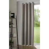 heimtexland Verdunkelungsvorhang Thermo- Verdunkelungsgardine Vorhang Ösenschal uni (1 St), Ösen, verdunkelnd, Verdunkelungsstoff, Schalldämmung