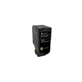 Original 74C2SY0 LEXMARK CS72x Toner yellow HC