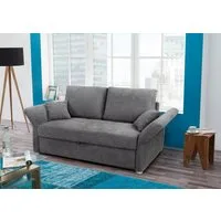 Jockenhöfer Gruppe Schlafsofa Luca, B: 166-185 cm, Liegefl. 141-163x201 cm, mit Bettfunktion, Bettkasten & Armteilverstellung, in 2 Breiten