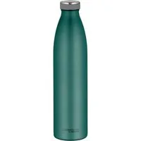 THERMOcafé Isolierflasche TC BOTTLE, aus doppelwandigem Edelstahl, spülmaschinenfest, gummierter Drehverschluss, absolut dicht bei Kohlensäure