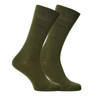 Boss - Socken für Herren, Bambus (2er-Pack) (Grün)