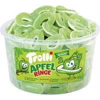 TROLLI Süßigkeit, Trolli Saure Apfelringe 1200g