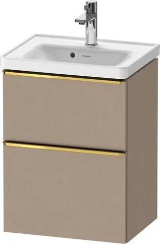 Duravit D-Neo Waschtischunterbau wandhängend Leinen Matt 484x372x625 mm - DE4350034750000 DE4350034750000