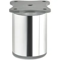 SO-TECH® Möbelfuß DAP II Ø 40 mm Höhe 60-120 mm Chrom poliert verstellbar