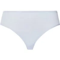 Hanro Midislip Cotton Seamless Midi Slip, Midibrief, Halbhoher Slip