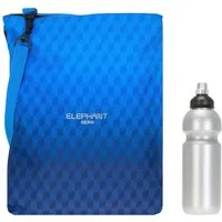 ELEPHANT Turnbeutel Sportbeutel Attach Bag Hero Signature Tasche, für Jungen Mädchen Schubeutel Gymbag + Trinkflasche