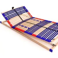 Lattenrost Sleep Best 42® Vario Plus, Schlummerparadies, Kopfteil manuell verstellbar, Fußteil manuell verstellbar, aus 100% BUCHE, 10 Jahre Garantie, SCHULTERFRÄSUNG, unmontiert