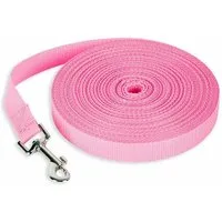 Monkimau Hundeleine Schleppleine für Hunde - Laufleine 5 bis 50m, Nylon (Packung)