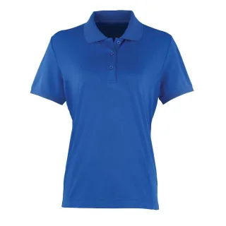 Premier - "Coolchecker" Poloshirt für Damen (Königsblau)