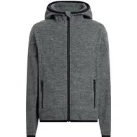 McKINLEY Funktionsjacke Ju.-Fleece-Jacke Choco FZ HD FL B MELANGE/ANTHRACITE/A