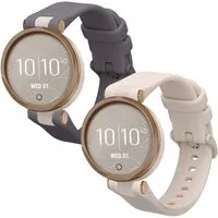 kwmobile Uhrenarmband 2x Uhrenarmband für Garmin Lily Sport Armband, Fitnesstracker Band Set aus TPU Silikon - Ersatzarmband Smartwatch