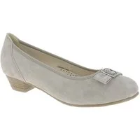 Hirschkogel Damen Trotteur - stein/grau Pumps