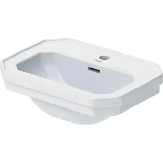 Duravit Serie 1930 Handwaschbecken 0785500000 mit Überlauf und Hahnloch, weiß