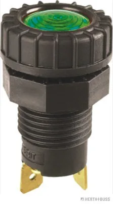 HERTH&BUSS Kontrollleuchte schwarz/grün - 85781162