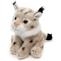 Uni-Toys Kuscheltier Luchs Plushie - verschiedene Modelle - Plüsch-Katze - Plüschtier, zu 100 % recyceltes Füllmaterial