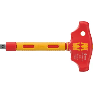 Wera 410 i VDE A RA VDE-isolierter Quergriff-Adapterschraubendreher mit Ratschenfunktion - 05005122001